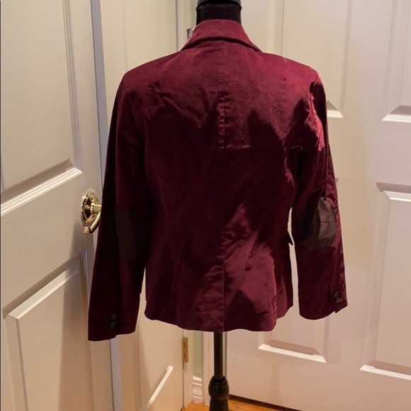 Banana Republic Velvet Blazer-Size 10 - Picture 2 of 3